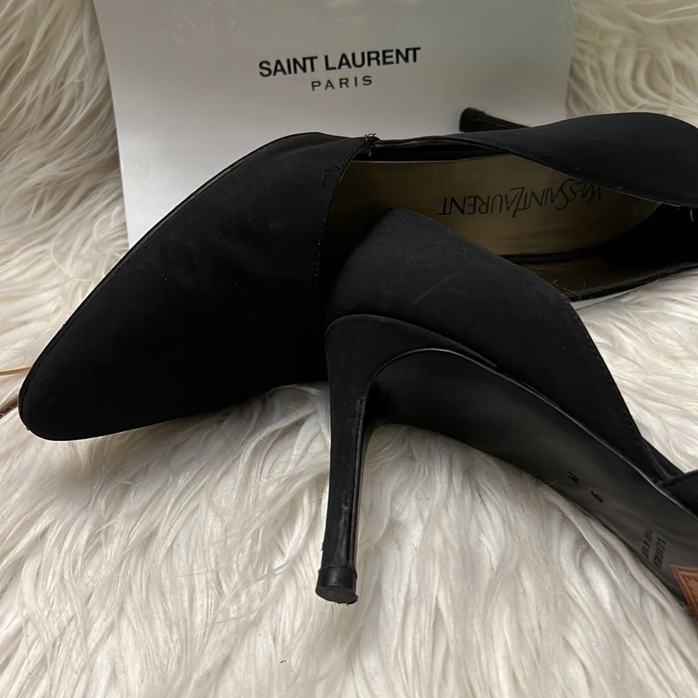 Yves Saint Laurent Black Heels - Picture 6 of 11
